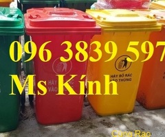 Phân phối thùng rác 240 lít giá rẻ - 096 3839 597 Ms Kính
