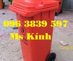 Thùng rác 120 lít chất lượng giá tốt - 096 3839 597 Ms Kính