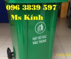 Thùng rác 240 lít Thái Lan giá cạnh tranh toàn quốc - 096 3839 597 Ms Kính