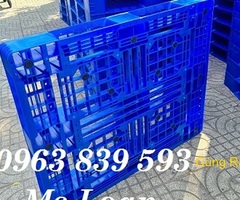 Pallet nhựa công nghiệp mới, pallet giá rẻ nhất. Lh 0963 839 593 Ms.Loan