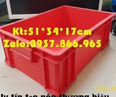Thùng nhựa b4(51*34*17cm),cung cấp thùng nhựa b4