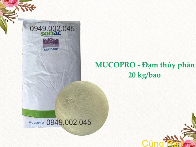 Mucopro Powder - Tăng trọng dạng bột cho tôm cá