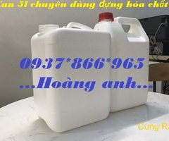 Tìm nhà phân phối can 5l, can nhựa, can, giá can nhựa, can hóa chất