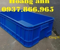 Thùng đặc đựng đồ cơ khí, thùng nhựa trồng rau sạch