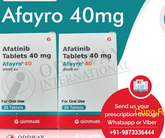 Nhận giá Afayro cho thuốc biệt dược Afatinib với chi phí thấp