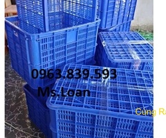 Rổ nhựa giao hàng shipper, rổ nhựa chở hàng xe máy, sóng nhựa/ 0963.839.593 Ms.Loan