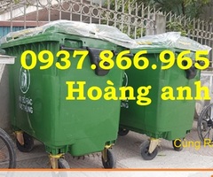 Thùng đựng rác có nắp đậy, thùng rác ngoài trời, thùng rác