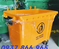 Cung cấp thùng rác các loại, thùng gom rác thải, thùng rác