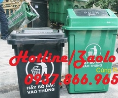 Địa chỉ mua thùng rác tại hà nội, thùng rác 60l đạp chân