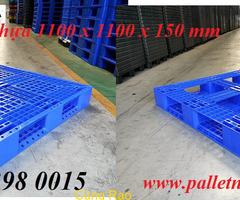 Pallet nhựa 1100x1100x150mm