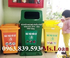 CC thùng đựng rác trong văn phòng, hành lang, lớp học./ 0963.839.593 Ms.Loan