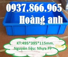 Bán thùng nhựa đặc B9, khay nhựa chuyên dùng trong công nghiệp