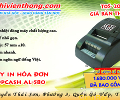 Máy In Hóa Đơn Cho Shop, Nhà Hàng: Topcash AL-580