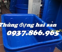 Giá các loại thùng dung tích lớn, thùng nhựa 1000l