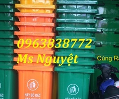 Thùng rác nhựa HDPE