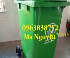 Thùng rác nhựa HDPE