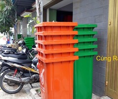 Thùng rác nhựa 120L