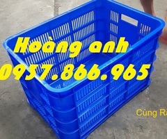 Thùng nhựa đáy đặc, sọt cao 31 đáy đặc