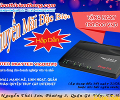 Dual-WAN VPN Router DrayTek Vigor2915 giá tốt bất ngờ!