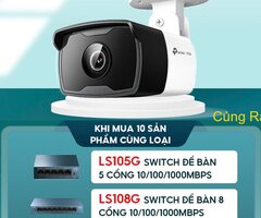 Combo hoàn hảo: Switch + Camera miễn phí, chỉ có tại Viễn Thông Á Châu!