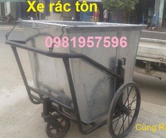 Xe gom rác 500l, xe gom rác chuyên dụng