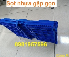 Thùng nhựa gập gọn, sọt nhựa nguyên sinh không pha tạp tại Hà Nội