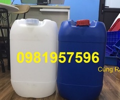 Can nhựa 25 lít đựng hóa chất, can nhua, can nhựa 20 lít, can nhựa 10 lít, can nhựa 30 lít