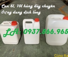 Can nhựa 5l, can nhựa đựng hoá chất các loại