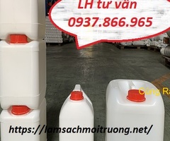 Can nhựa 5l, can nhựa đựng hoá chất các loại