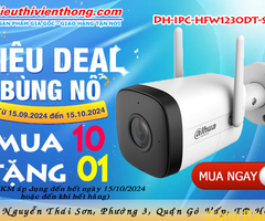 Camera IP Dahua DH-IPC-HFW1230DT-STW – Mua 10 Tặng 1