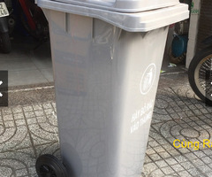 Thùng rác nhựa HDPE 120L