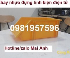 Khay nhựa đựng linh kiện điện tử, khay đựng ốc vít, kệ dụng cụ