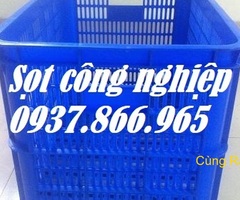 Sọt đựng hải, sọt nhựa rộng, sóng nhựa