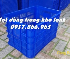 Sọt nhựa cơ khí, sọt đựng rau củ, sọt công nghiệp