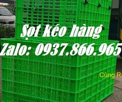 Thùng nhựa rỗng 26 bánh xe, sọt nhựa, thùng nhựa