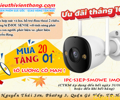 Camera Imou IPC-S3EP-5M0WE: Chất lượng đỉnh cao, quà tặng hấp dẫn