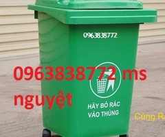 Thùng rác nhựa 60L / Call 0963838772 Nguyệt