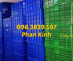 Sóng nhựa hở 3T9, kho sỉ sóng nhựa đựng thực phẩm, hàng hóa