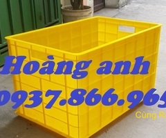 Thùng nhựa nguyên sinh kích thước lớn, thùng đặc