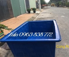 Tank chữ nhật 2000L dùng nuôi cá, tôm / Call 0963838772 Nguyệt