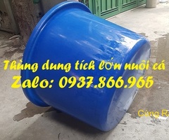 Thùng tròn dung tích lớn, thùng công nghiệp