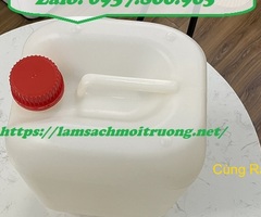 Can nhựa HPDE, can 10l, can đựng hóa chất, can nhựa nguyên sinh, can