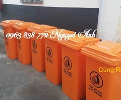 THÙNG RÁC NHỰA  240 LÍT HDPE