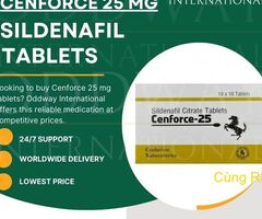 Cenforce 25 mg Tablets – Buy Now at Competitive Prices