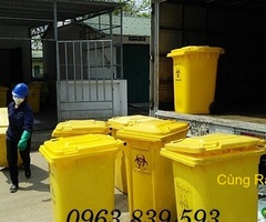 Cung cấp thùng rác 240lit có bánh xe, thùng rác nhựa 240L/ 0963.839.593 Ms.Loan