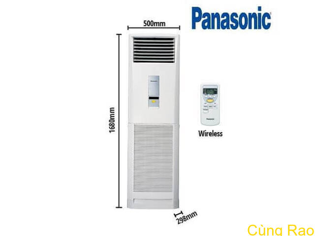Máy lạnh tủ đứng Panasonic - Báo giá các model hiện nay cho khách hàng tham khảo