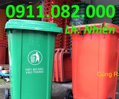 Phân phối thùng rác giá rẻ- thùng rác 120L 240L 660L